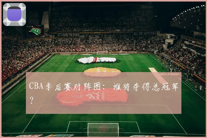 CBA季后赛对阵图：谁将夺得总冠军？
